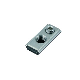 SUS (esuyuuesu) 後入re Lock Nut SS (Pack) , sliver