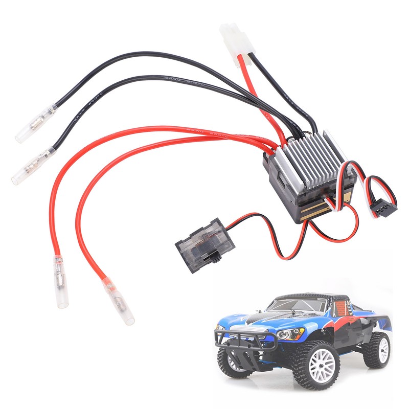 7.216V 320A TwoWay Brush ESC for Vehicle Ship Model Support