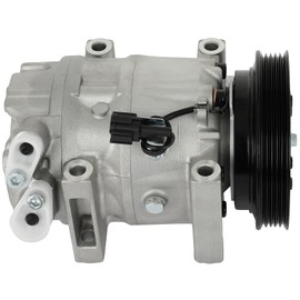 CO 10555JC Air Conditioner AC Compressor Compatible with for INFINITI for QX4 3.3L 1999-2000,for Nissan for Pathfinder 3.3L 1999-2000,for Nissan for Pathfinder 3.5L 2001 Oem Replacement
