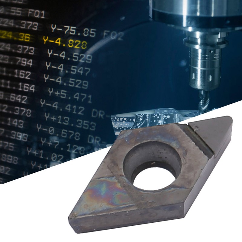 DCGT070204 PCD Diamond Blade Insert CNC Lathe Cutter Turning Tool
