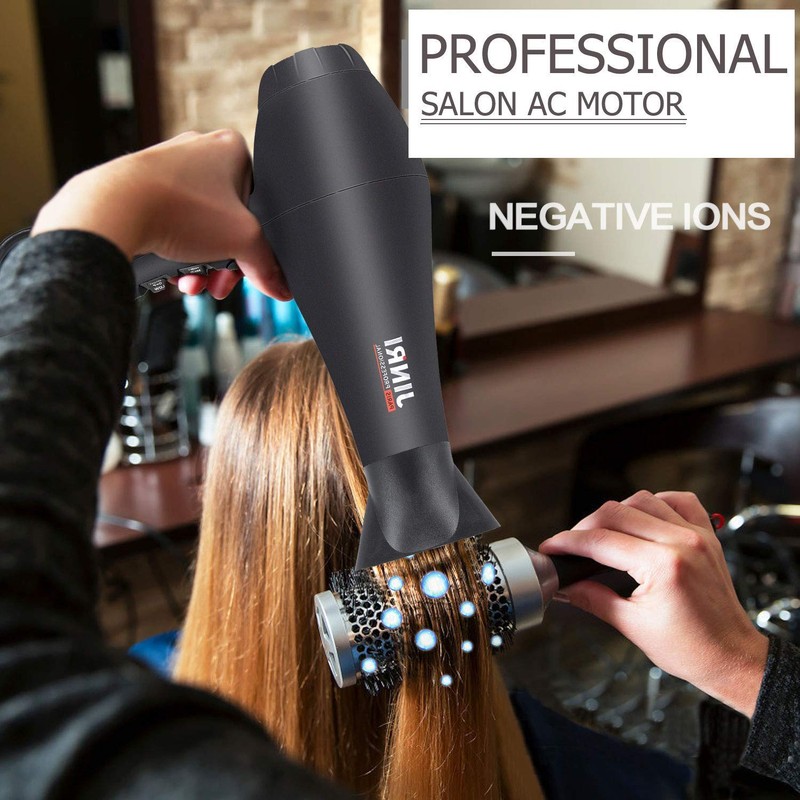 Hair Dryer 1875W, Negative Ionic Fast Dry Low Noise Blow