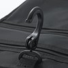 MUJI OHH39A4A Nylon Mesh Hanging Toiletry Case, Black, Approx. 8.3