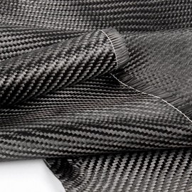 Carbon Fiber Fabric Roll 6.5ft x 12" Fabric Mesh Carbon Fiber Cloth Carbon Fiber Sheet Pure Fabric Roll for Vehicles Ideal for Concrete Wall, Basement, Boat Construction Strengthening, DIY Projects