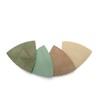 Diamond Triangular Polishing Pads Glass Triangular Sanding Pads, for Concrete