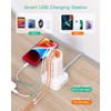 Surge Protector Power Strip Tower - Flat Plug Power Strip