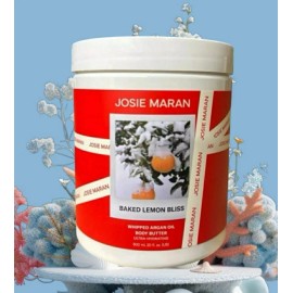 Josie Maran Whipped Argan Oil Body Butter Lemon Bliss 20oz 600ML Large Size