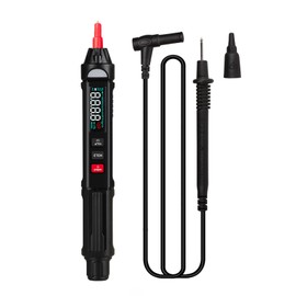 Jadeshay Multimeter,Digital Multimeter Tester 6000 Counts Pen Multimeter Auto AC/DC Voltage,Resistance, Capacitance, and Frequency Tester LCD Display Non-Contact Voltmeter(ET8908)