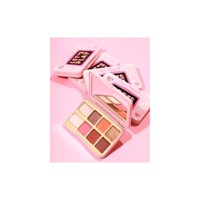 Paleta De Sombras Lets Play Too Faced Color de la