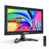 Eyoyo 12 Inch Monitor 1366x768 Small TV Monitor with HDMI