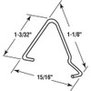 Prime-Line PL 14856 Steel Sash Window Glazing Clip (50 Pack)