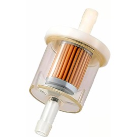 49019-0027 Fuel Filter for 49019-7001 49019-7005 49019-0014 1/4" Inline Fuel Filter Fits Briggs and S 691035 493629 5065 2hp 17.5hp 27hp 35hp Engines John Deere AM108356