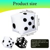 BaiDekun Pack of 2 Inflatable Dice Toys, 30 cm Giant