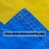 Hypoth Double Sided Ukraine Trident Flag 3x5 FT Outdoor- UV