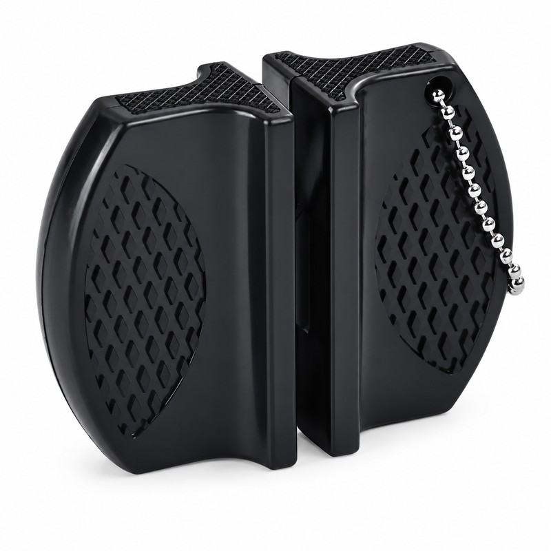 Mini Dual-Sided Knife Sharpener for Kitchen & Outdoor Use –