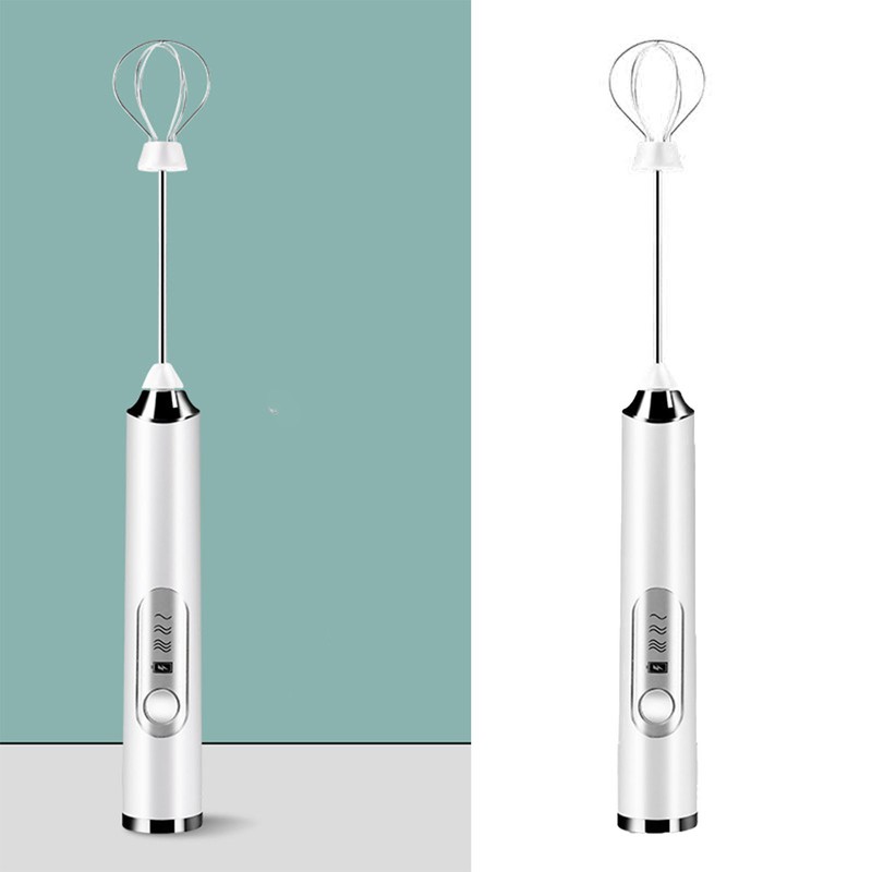 Electric Egg Frother Multifunctional Cordless Handheld Milk Frother for Household