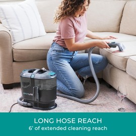 Kenmore KW2001.01 Upgrade SpotLite Portable Carpet Spot Cleaner & Pet Stain Remover, 17Kpa Powerful Suction with Versatile Tools for Upholstery, Couches, Car and Auto Detailer, Black