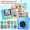 GREENKINDER Kids Camera Instant Print, Christmas Birthday Gifts for Boys