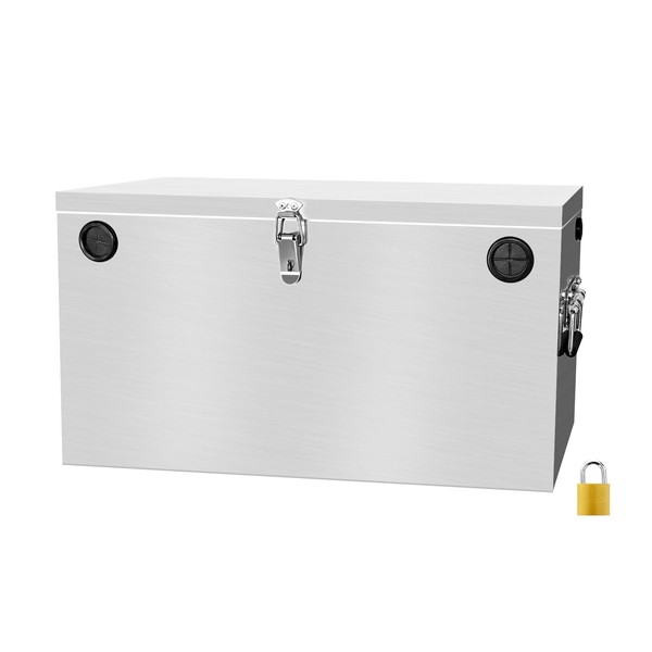 Peastorm 12V Car/RV/Marine Battery Box, Stainless Steel Battery Relocation Kit