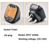 Outlet Tester, Anti Leakage Socket Tester with Indicator, 30mA RCD