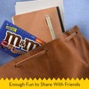 M&M'S Caramel Chocolate Candy Share Size 2.83-Ounce Pouch 24-Count Box
