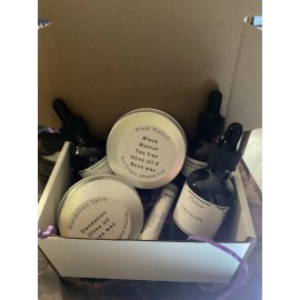 WNC Mountains Apothecary wellness bundle Usnea, Cleavers and Mullein tinctures and salves