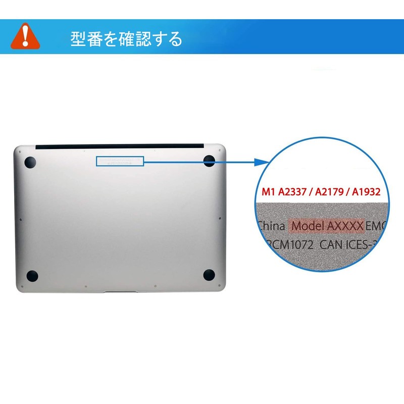 EooCoo Compatible MacBook Air 13 Inch Case with M1 Chip