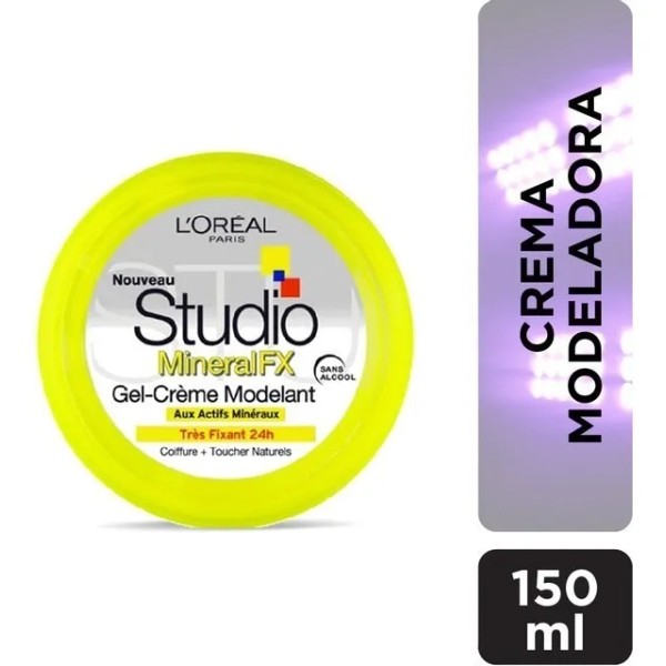 Gel crema Para Peinar L'oréal Paris Studio Line Sline Mineral