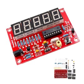 ADOFUN 1Hz-50MHz Frequency Meter Crystal Oscillator Frequency Counter Tester Meter DIY Kit 5 Digit Digital LED Display Easy to Read Measuring Instrument Module Oscillator Tester Crystal Tester Kit RF