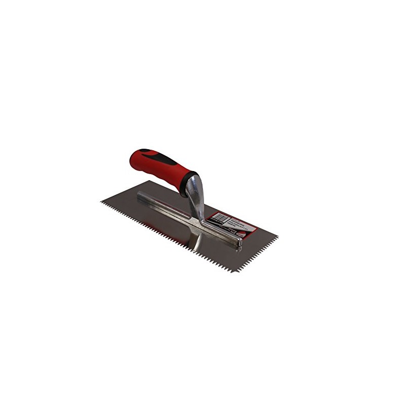 RTC 1/4" x 3/16" V Notch Stainless Steel Tile Trowel