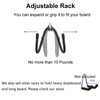 YYST Skateboard Wall Hanger Wall Storage Clip Skateboard Wall Rack