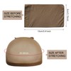 TUONYIS 30 Pcs Wig Cap, Brown Bald Cap for Lace
