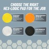 Chemical Guys Almohadilla de Pulido Hex-Logic de Corte Medio Naranja,