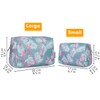 Large Makeup Bag Zipper Pouch Travel Cosmetic Organizer for Women