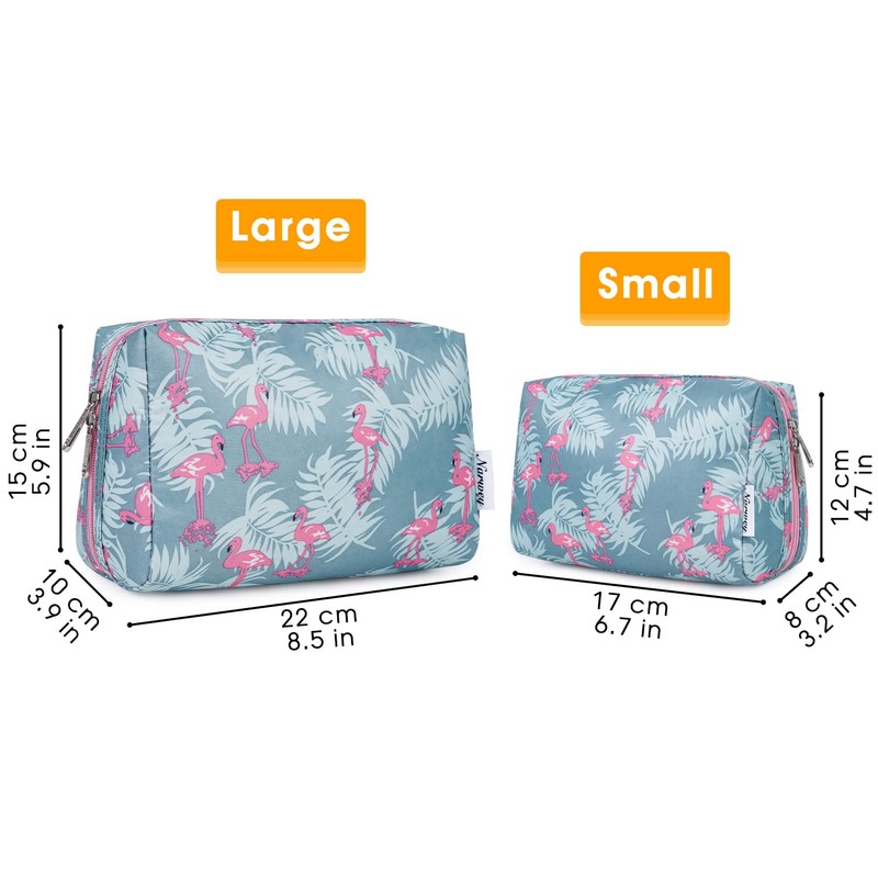 Large Makeup Bag Zipper Pouch Travel Cosmetic Organizer for Women