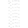 Ginger Ray Botanical White Origami Flower Wedding Backdrop