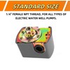 Water Well Pressure Control & Air-Pump Pressure Switch, 40-60 PSI,