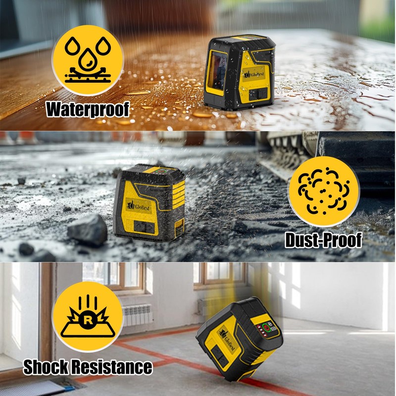 Laser Level with Tripod, Green Cross Line Laser Lever with