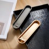 TSOEORET Pocket Door Lock and Pull, Recessed Sliding Door Handle,
