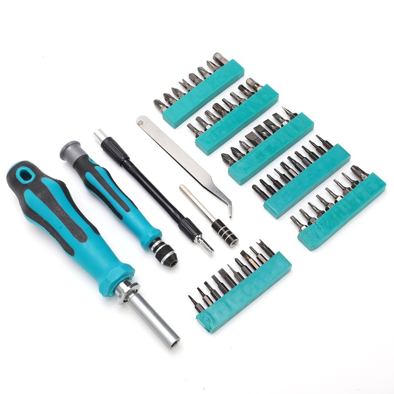 Screwdriver MultiShape Magnetic Bit Manual Tightening Set Metal Repair Replacement