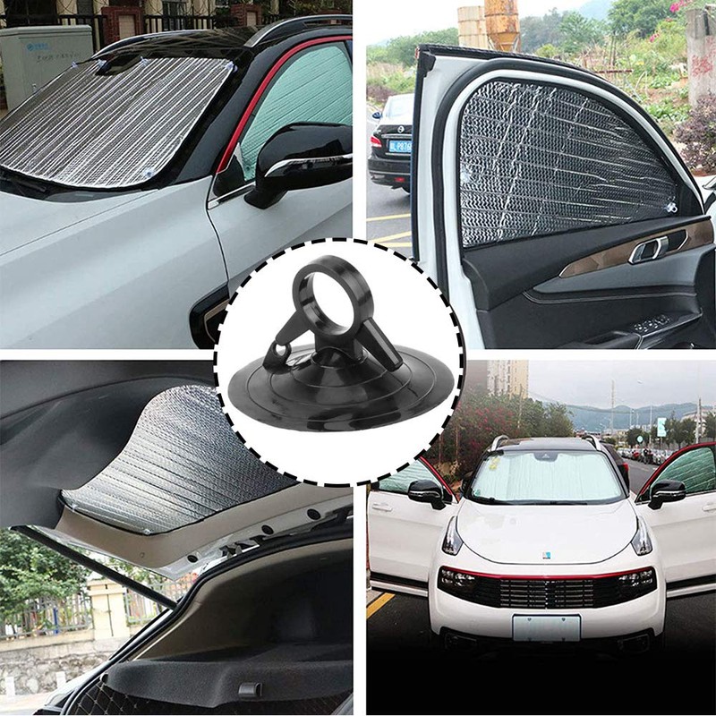 Pack of 60 Suction Cups, Suction Cups for Car, Plastic
