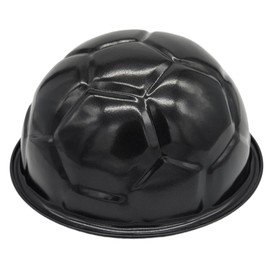 Hera Football Baking Tin Non-Stick Metal 22.5 cm Diameter 2.5 L Volume Black