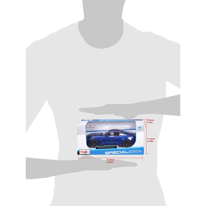 Maisto Ford Mustang GT (2015) Model Car 1:24 Scale Moving