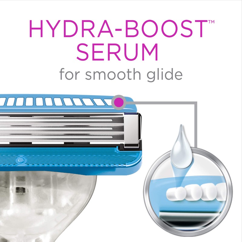 Schick Hydro Silk 3 Razors for Women with 2 Razor