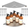 LFBA 2 Pack Corner Shower Shelves Load Capacity 40 lbs