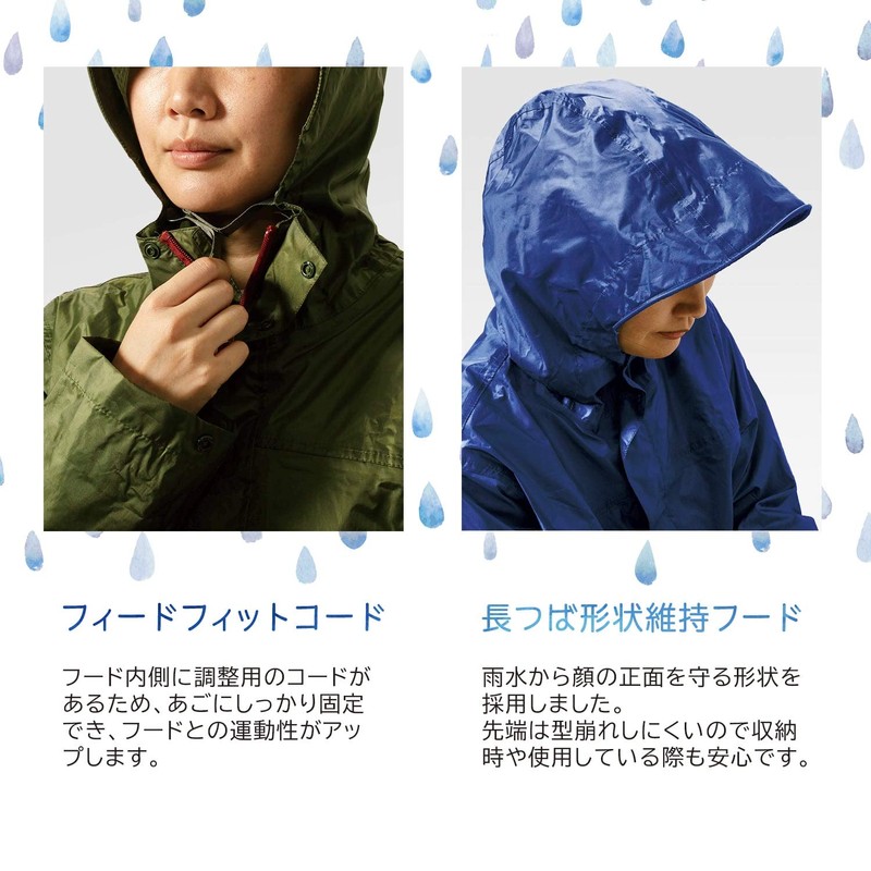 Mac Raincoat (Water Resistance: 39.4 inches (10,000 mm) H2O) (Permeability: