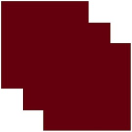 Siser EasyWeed Heat Transfer Vinyl HTV for T-Shirts 12 x 12 Inches 3 Precut Sheets (Burgundy Red)