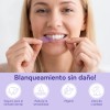 Joveeco Tiras Blanqueadoras Moradas 21 Tratamientos 42 Pieza