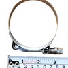 12 pcs 2.5" O.D. T-Bolt Hose Clamps Stainless Steel Turbo