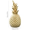 Stecto Decorative Pineapple Gold, Nordic Modern Resin Pineapple Ornaments, Decorative