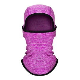 SEYUFN Winter Sturmhaube Kinder Balaclava Kinder Skimaske Warme Sturmmaske für Jungen Sturmhaube Fahrrad Mädchen Skimütze (DE/NL/SE/PL, Alter, 2 Jahre, 8 Jahre, A-Pink)
